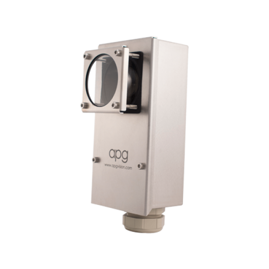 Cognex 5000 Camera enclosure - acrylic viewport (27mm tube) (L15-BB)